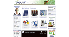 Desktop Screenshot of opportunity.solardirect.com